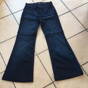 NWOT 7 for all mankind flare jeans